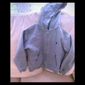 RL Polo zip-up hoodie-4/4T